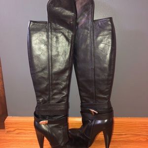 AUTHENTIC VERSACE KNEE HIGH BOOTS